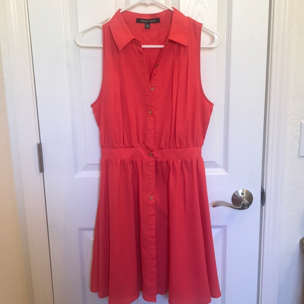 Orange Dress - Size M